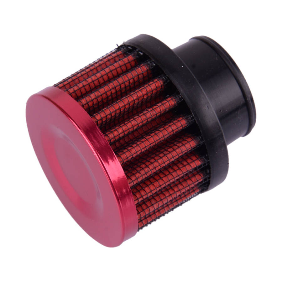 Universal 25mm Dia Air Filter Cleaner with Clamp for Motorcycle Car Truck 1pc