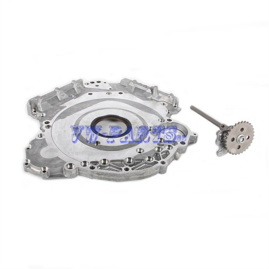 3.2L End Cap Crankshaft Sealing Flange Fit For AUDI A4 A6 A8 AUK BKH BYU