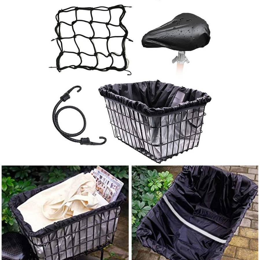 Bike Basket Rain Protector & Luggage Net Long Lasting And Reliable
