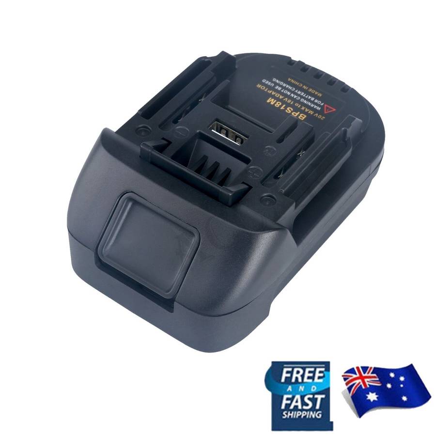 Adapter Converter For Black Decker 20V li-ion battery to For Makita 18V tool