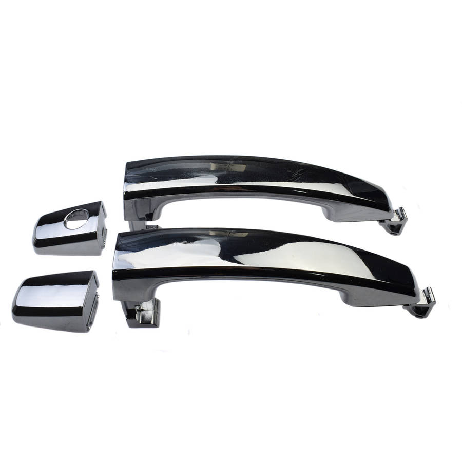 Pair Front Left & Right Exterior Door Handles Chrome For Aveo Captiva Saturn Vue