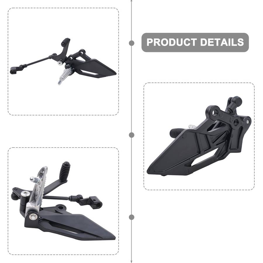 For Kawasaki EX 250R-NINJA 250 R 300 Foot Peg Bracket Brake Pedal Rod Assembly