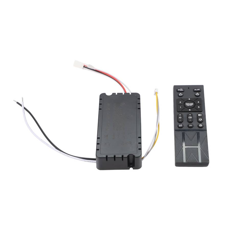 Ceiling Fan Light Remote Control With Flexible Speed Options And Battery Alerts