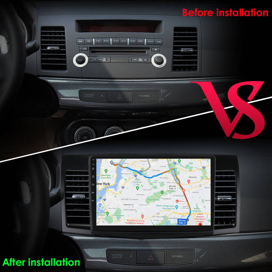 For 2008-2012 Mitsubishi Lancer 2+64GB Android 13 Car GPS Radio Carplay WiFi RDS