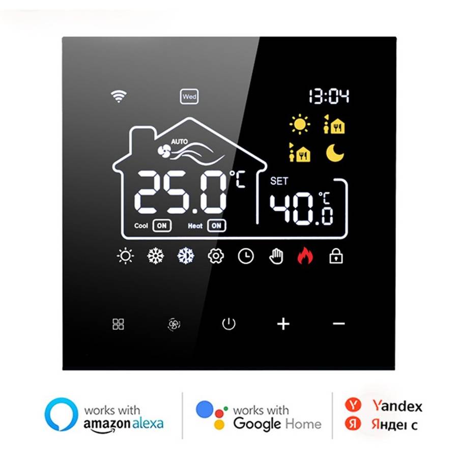 Smart Thermostat Wifi Central Heating Room Termostato Underfloor Heating