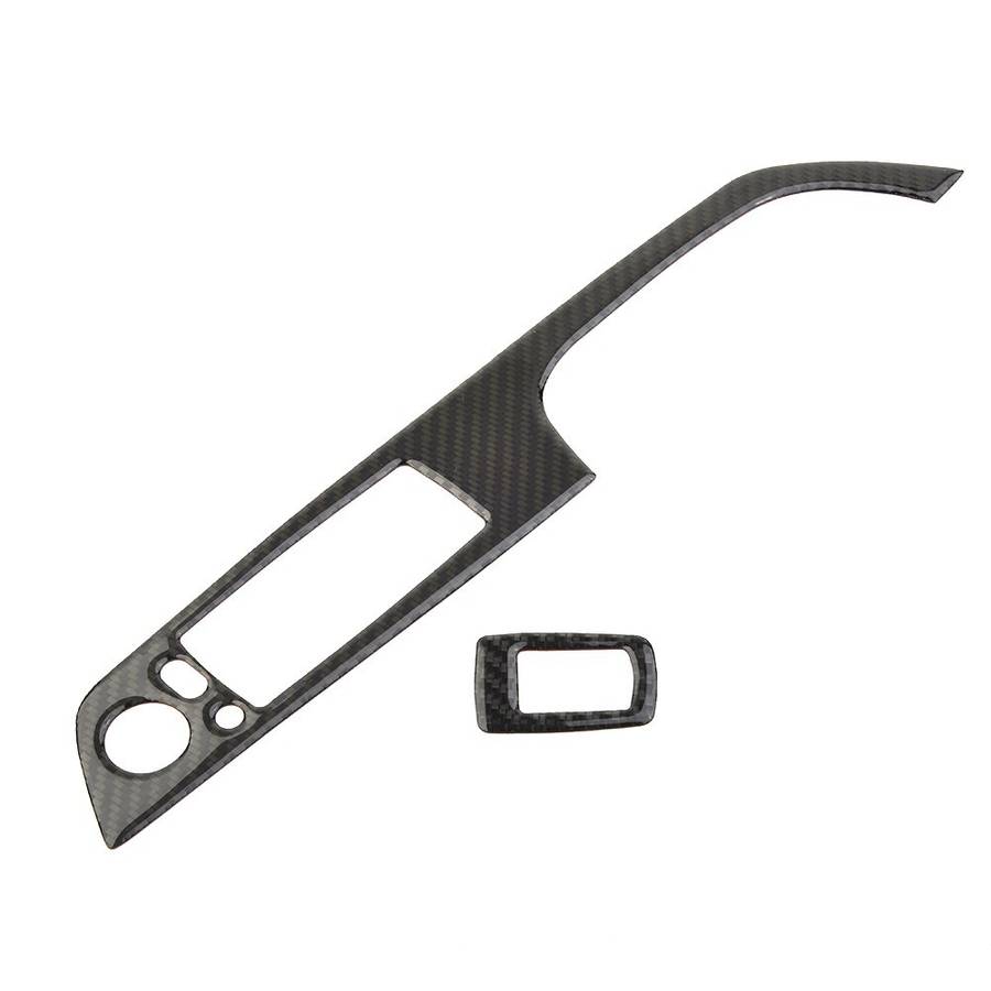 1Set Carbon Fiber Power Cover Trim Accessories For 3 Series E92 Coupe