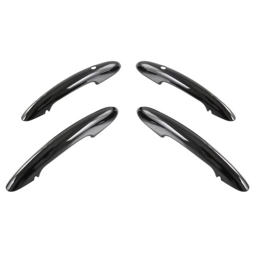 4 Piece Set Door Handle Covers For MINI For Cooper F55 F60 Gloss-Black