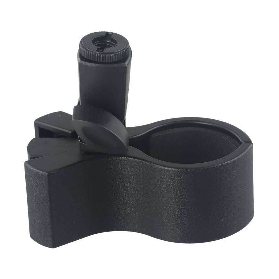 Large Microphone-Clip Clamp Holder With 3/8 Adapter For 3.2-6.8CM Mic