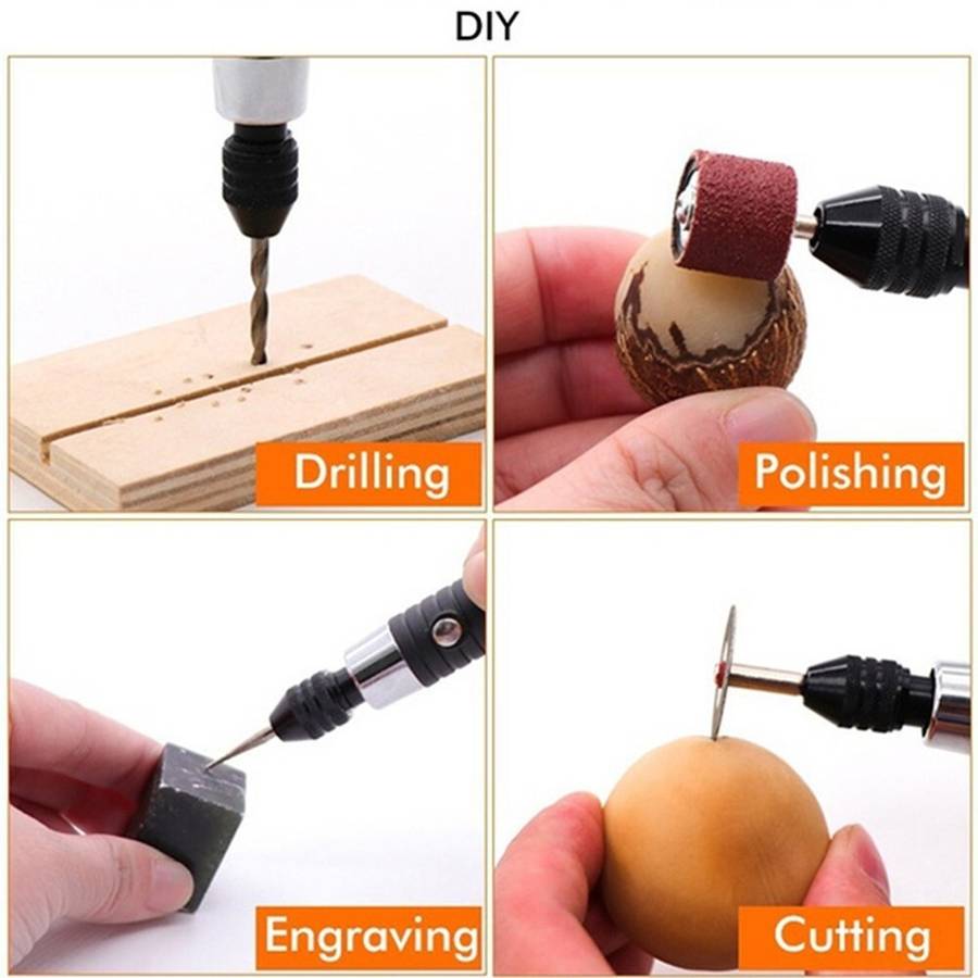 40pcs Multi Purpose Rotary Tool Accessories For Grinding And Polishing Tasks