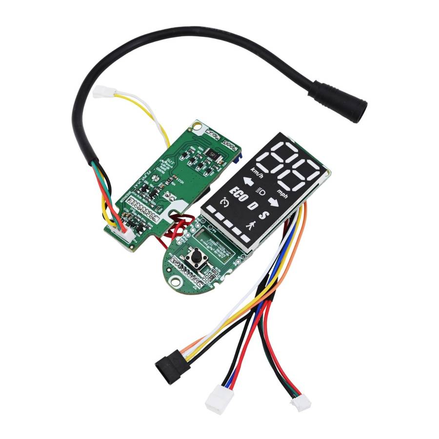 Scooter Dashboard Compatible With For Ninebot F2 Models Aluminum Design