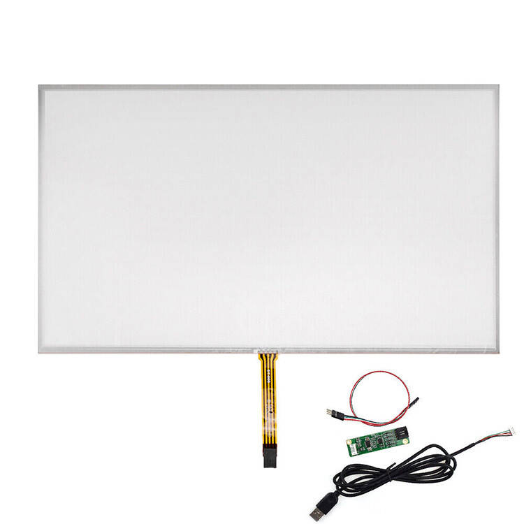 364*216mm for 15.6inch Monitor 15.6" 4 Wire USB Kit Resistive Touch Screen Panel
