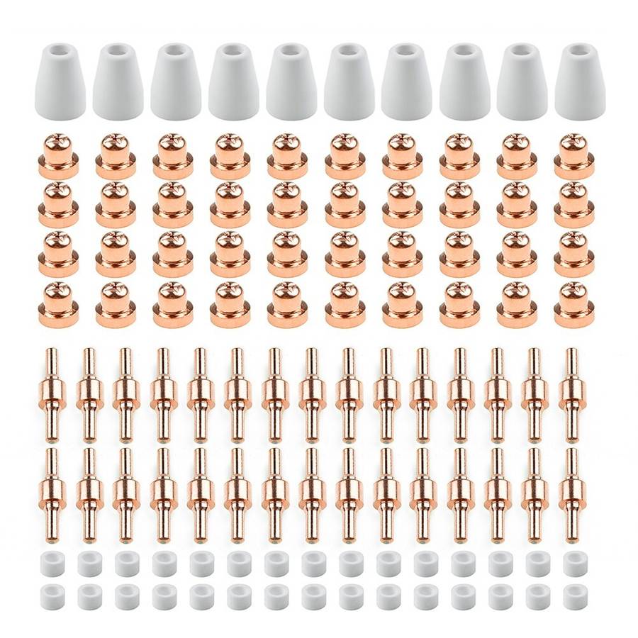 85x/set Plasma Nozzles Set Cutter Consumables Replacement Torches Welding
