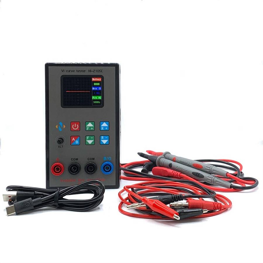 Comprehensive Dual Channel VI Curve Tester For Mixed-Signal-Components