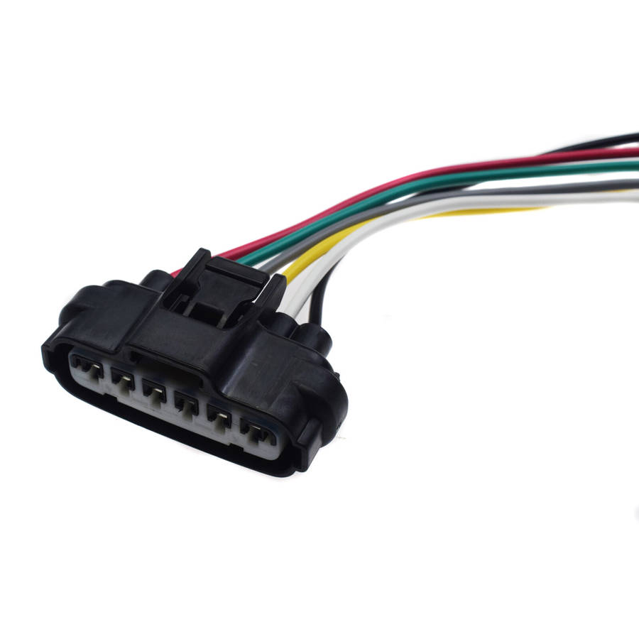 2PCS Connector Wire Harness 6-way for Toyota Throttle Body Sensor 90980-11858