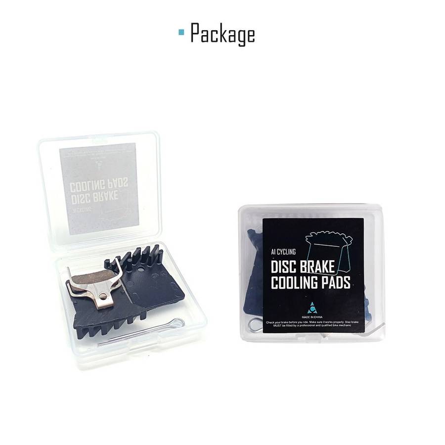 MTB Resin Cooling Fin Ice Tech Disc Brake Pads For-shimano BR-RS805 BR-RS505