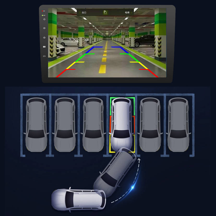 Car 720x580 HD Backup Camera Visual Reversing Aid System For Antara