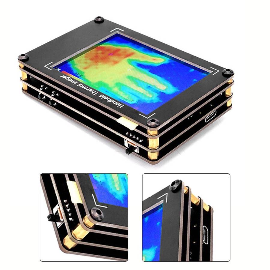 MLX90640 3.4\\" Thermal Imager Thermal Imaging Camera For Electronics Repairs