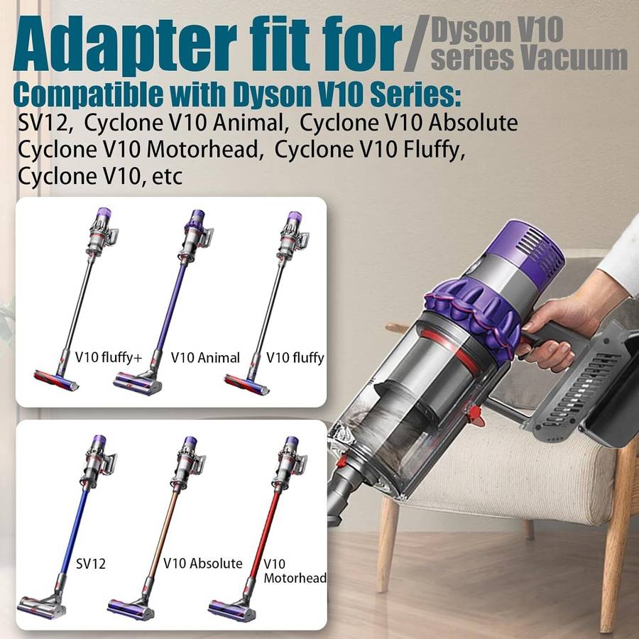 V10 Adapter for Makita 18V Battery Convert to for Dyson V10 SV12 Vacuum Cleaner