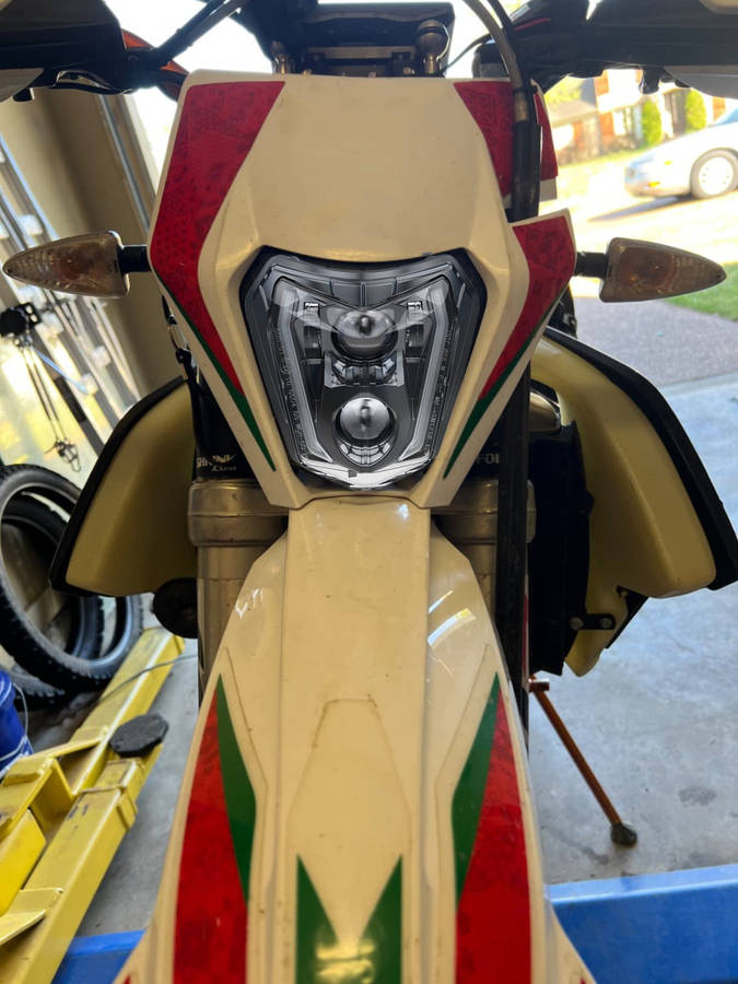 LED Headlight Hi/Low Beam For KTM 200 250 300 450 500 XCW 350 EXC-F XCF-W