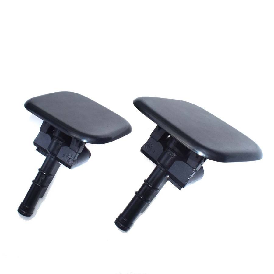 2PCS Left & Right Side Head Lamp Washer Nozzle Black For Kia Sorento 2010-12 New