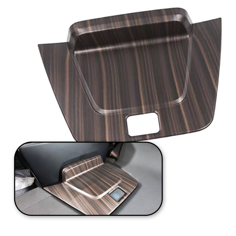 Wood Grain Center Console Navigation Panel Trim Fits For Honda CR-V 2023-2024