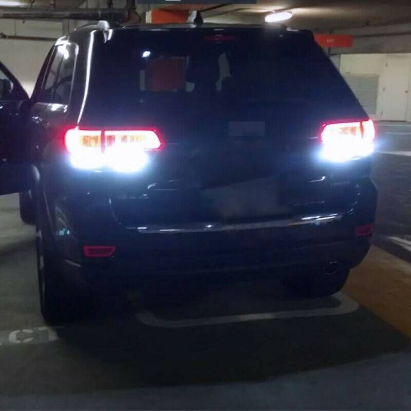 4 Bright White LED Backup Reverse Lights Bulbs For Jeep Grand Cherokee 2011-2020