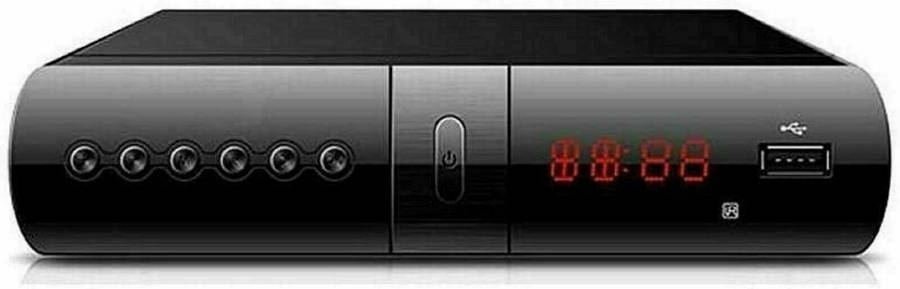 FREE TO AIR DECODER DVB-T2 T3 HD 1080P DIGITALE HDMI SCART MPEG4 JPEG USB REG. PVR