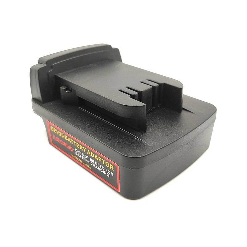 Adapter Converter for Devon 20V Li-ion Battery To for Milwaukee 18V Power tools