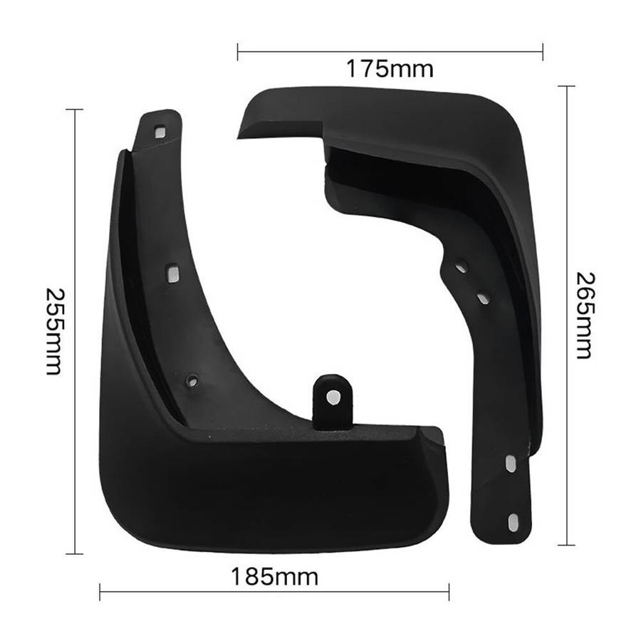 4*MUD FLAPS FOR KIA For UB SEDAN 2012 2017 Front Rear Deluxe Molded Splash