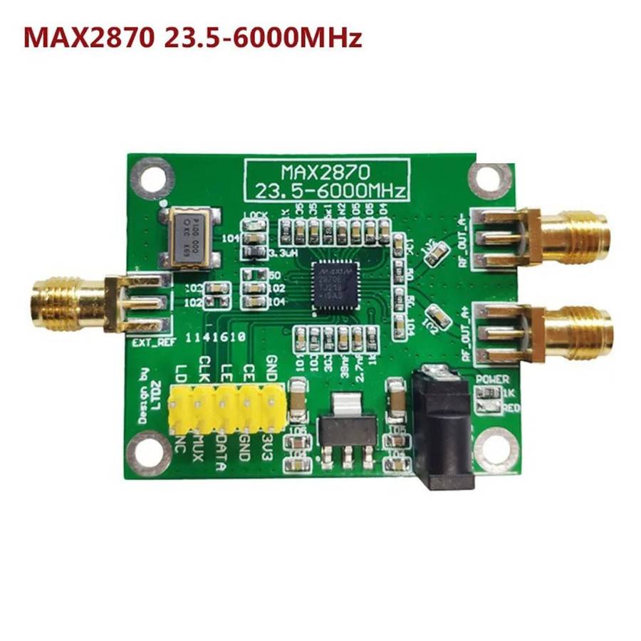 MAX2870 23.5-6000MHz RF Signal Source Signal Generator Module PLL VCO For STM32