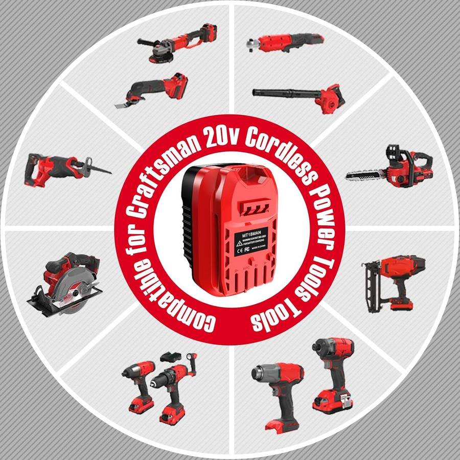 Adapter For Makita 18V Li-ion Battery Convert To for Craftsman 20V Tool MT18MAN