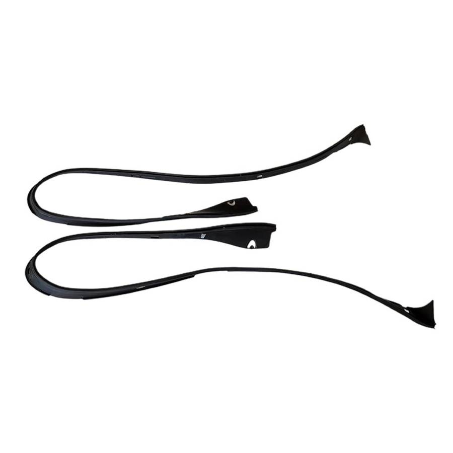 1 Pair Headlight Rubber Seal Trim Strip For Cayenne 2011 2012 2013 2014 New