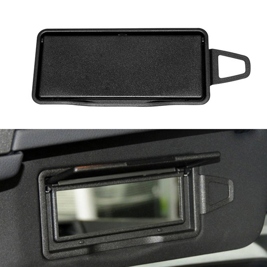 Perfect Fit Black Sun Visor Mirror For Mercedes For Benz W212 E Class 2009 2014