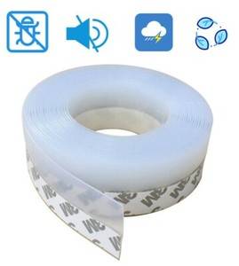 Silicone Insulation Strip Stay Warm In Winter and Cool In Summer  3M / Stock 6Pcs or more