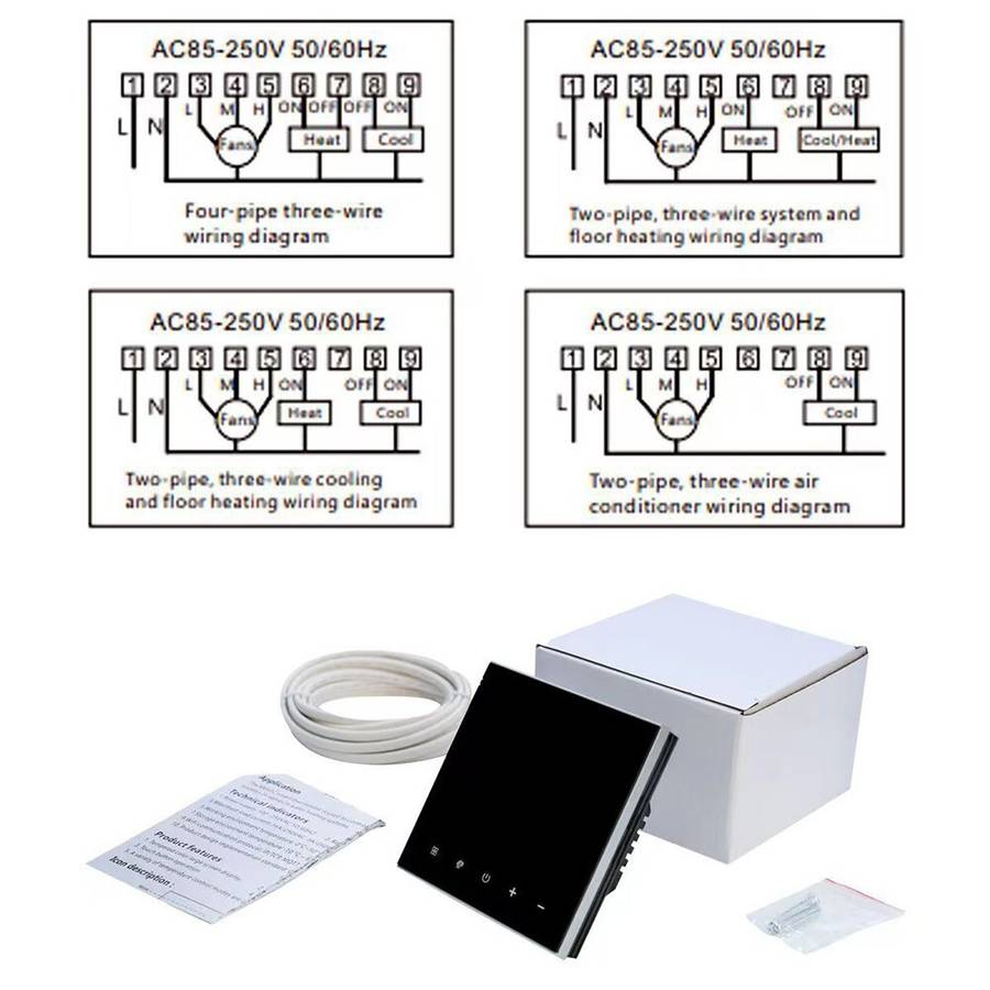 Smart Thermostat Wifi Central Heating Room Termostato Underfloor Heating