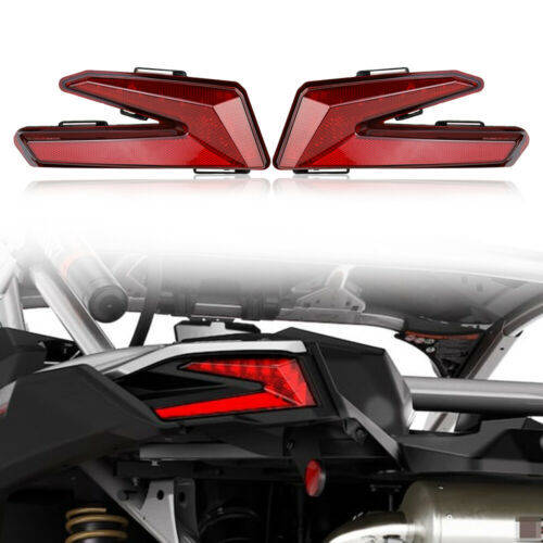 2X LED Brake Tail Lights Replacements For 2017-2021 Can Am Maverick X3 R Turbo