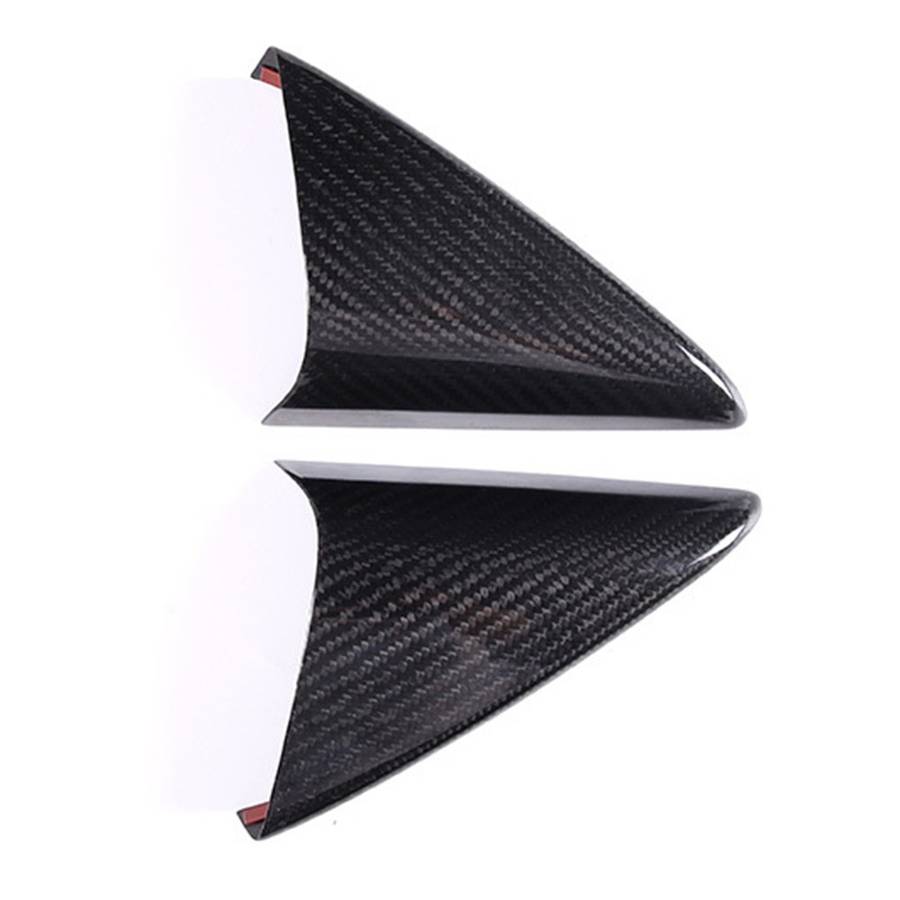 Real Carbon Fiber Interior A-pillar Panel Trim Cover For Supra A90 2019-2022