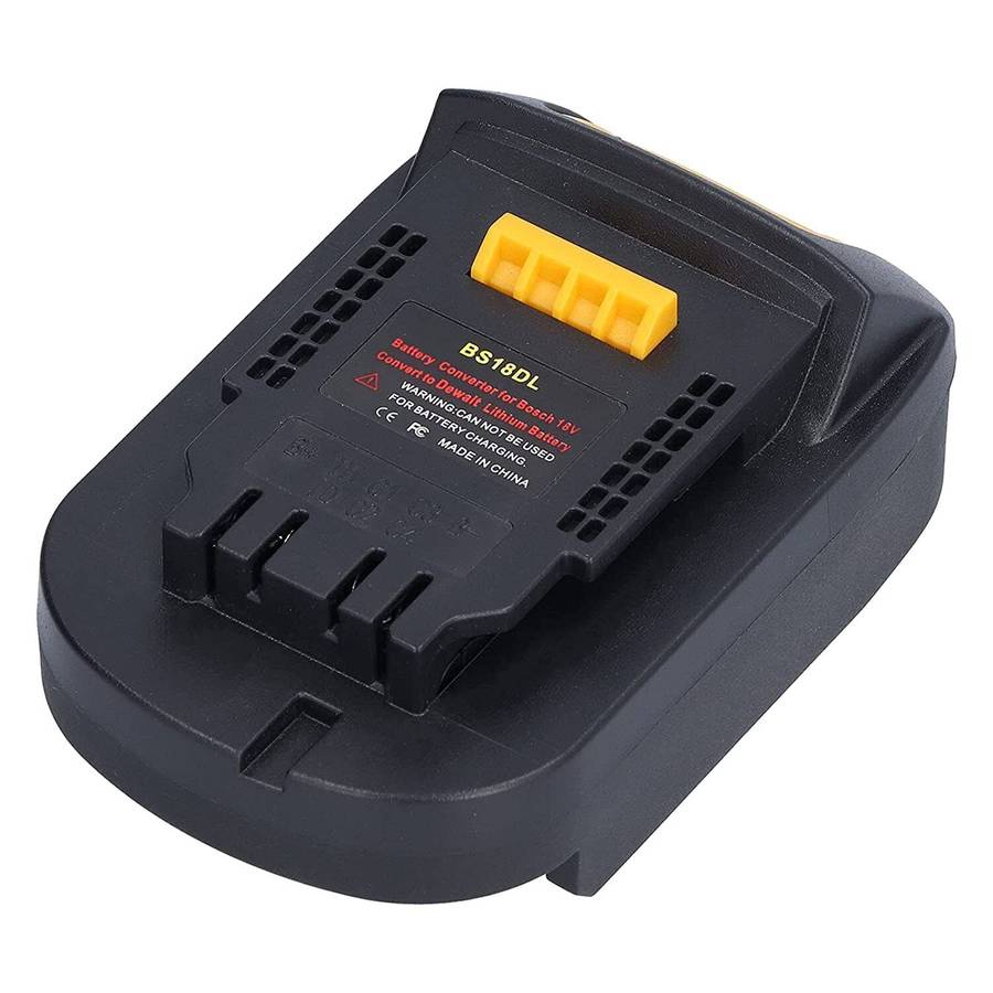 BS18DL For Bosch 18V Li-Ion battery Adapter Convert To For Dewalt 18v Power Tool