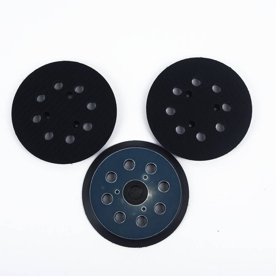3pcs 125mm Sanding Base And Pad For Random Orbit Sander Replacement Parts