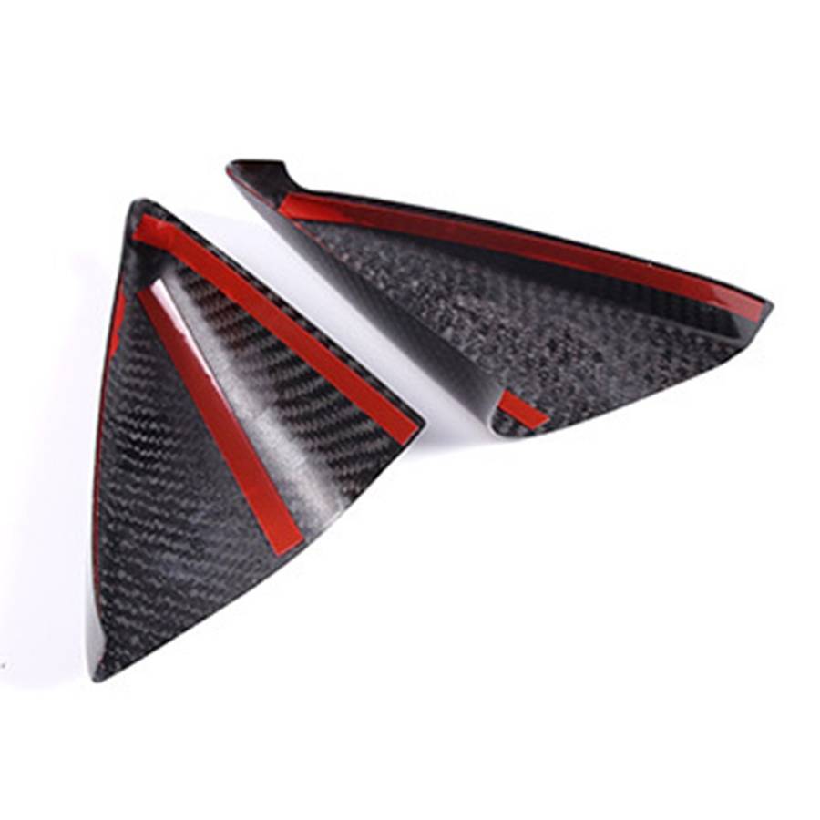 Real Carbon Fiber Interior A-pillar Panel Trim Cover For Supra A90 2019-2022