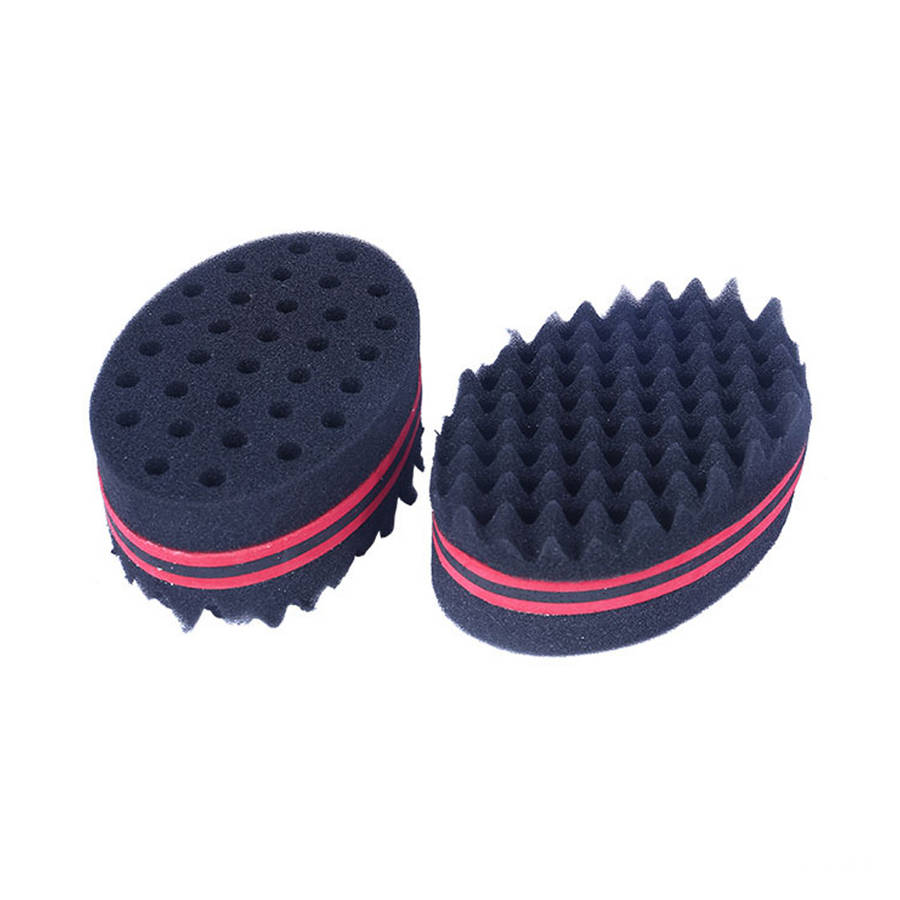 Wave Barber Hair Brush Sponge For Dreads Afro Locs Twist Curl Coil Barbershop
