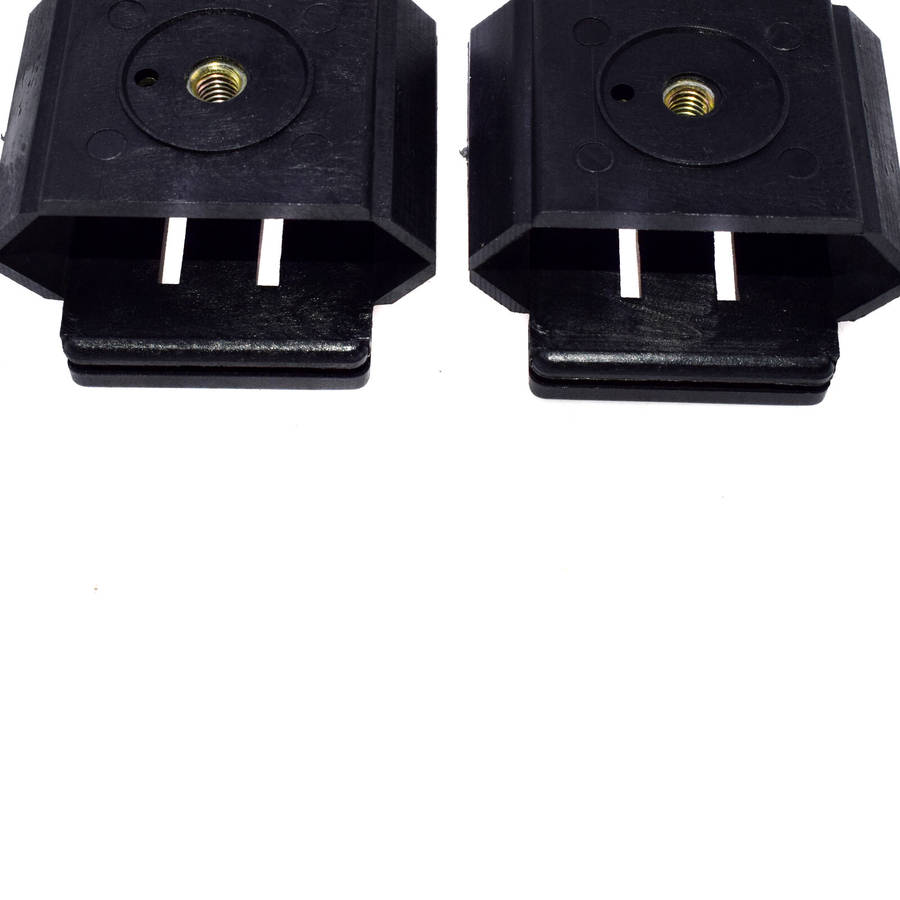 2PCS For Mercedes W201 Bumper Bracket Front Rear Bumper Cover Bumper Bracket New