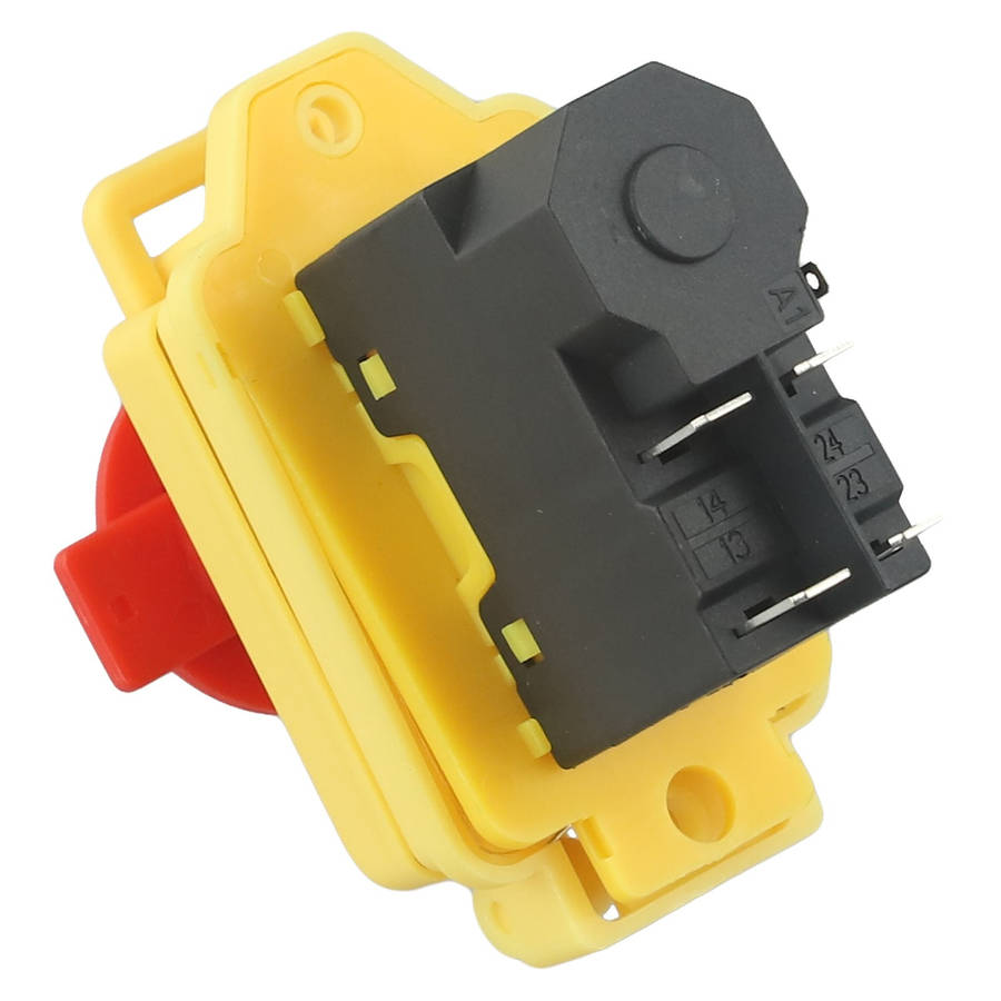 5Pin Electromagnetic Pushbutton Switch KJD17B For Safe Lathe Operation