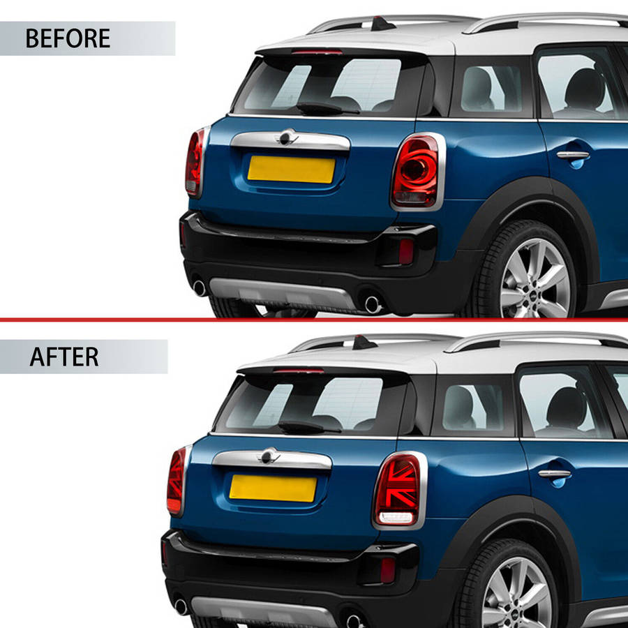 LED Red Tail Light DRL For BMW MINI Cooper Countryman F60 Rear Turn Singal Lamp