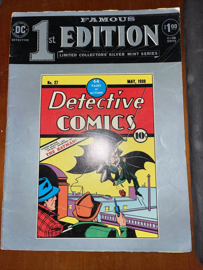 Detective #27 Famous First Editions Limited Collectors Silver Mint Series