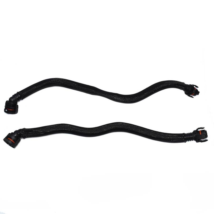 2PCS LH RH Crankcase Vent Pipe for BMW 550i 650i 750i 750Li Alpina B7 X5 X6 New