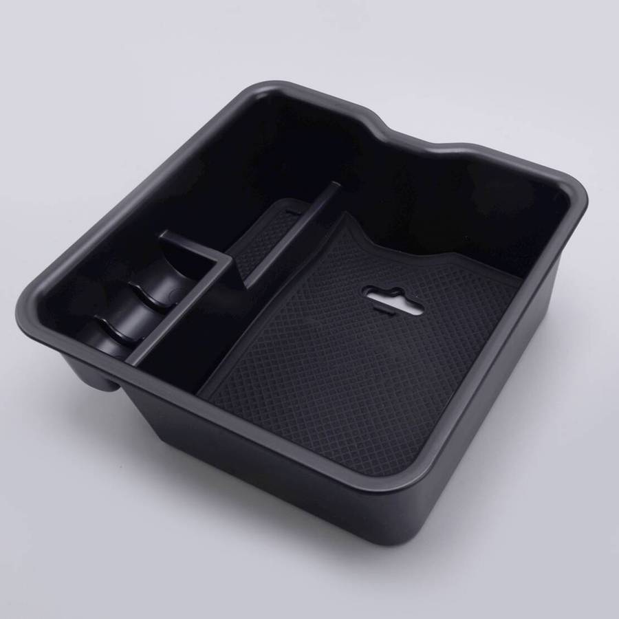 Black Fit For Land Rover Range Rover Sport Center Console Armrest Storage Box~