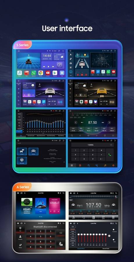 For BMW E39 X5 E53 9'' Car Stereo Android 12 Radio CarPlay Nav GPS DSP 4GB+64GB