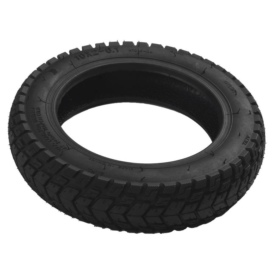 10 Inch 10x2-6.1 Tubeless Tyre Thickened Off-Road Tire Electric Scooter Refit