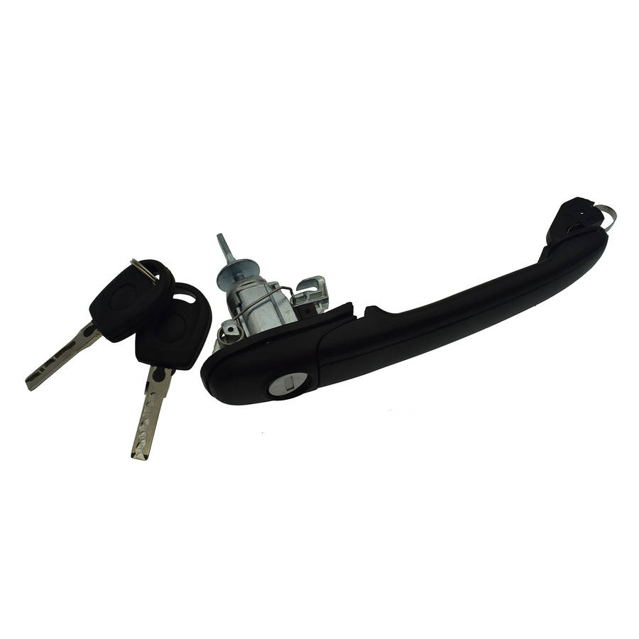 For FORD GALAXY 96-05 Outside Door Handle W/ 2PC Lock Barrel Front L/R 6K0837205
